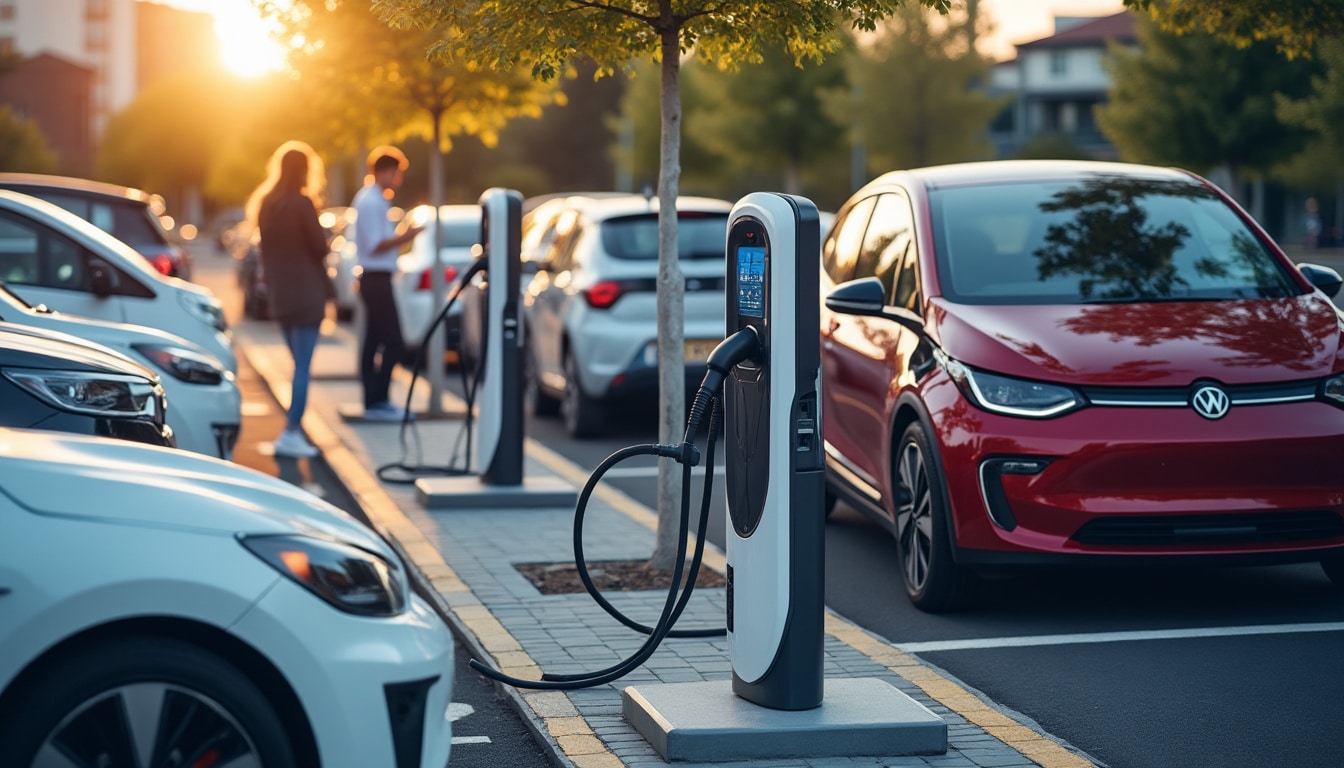 Illustration: Comprendre les différents types de bornes de recharge pour véhicule électrique