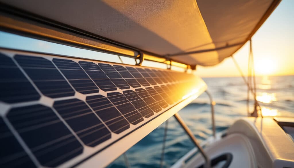 Panneau solaire souple pour bateau : guide complet 2026