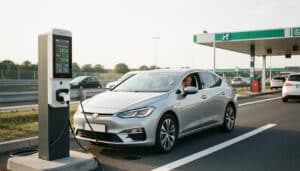 Coût de recharge sur autoroute d’une voiture électrique
