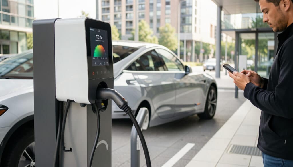 Recharge rapide de voiture électrique : fonctionnement