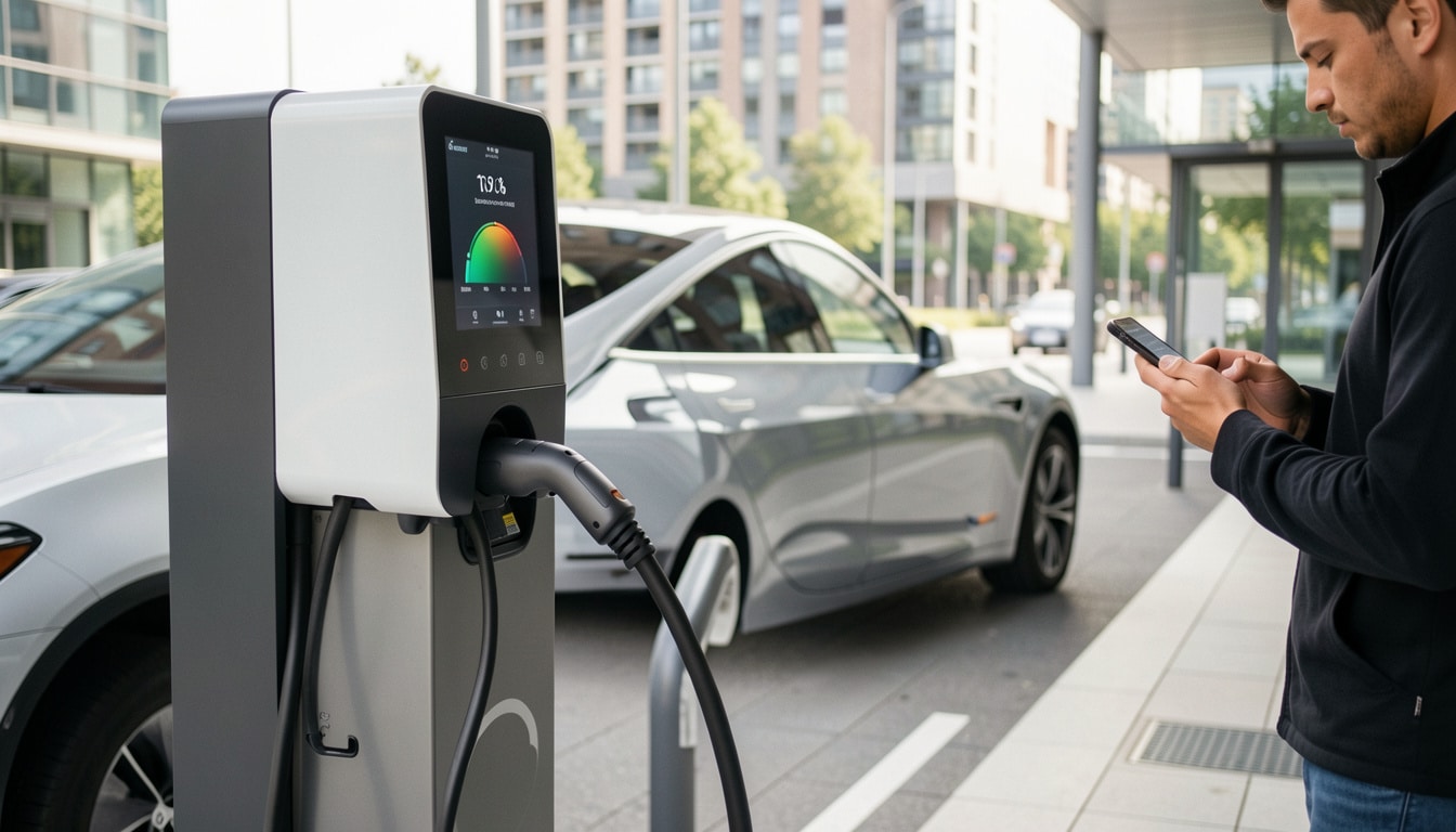 Recharge rapide de voiture électrique : fonctionnement