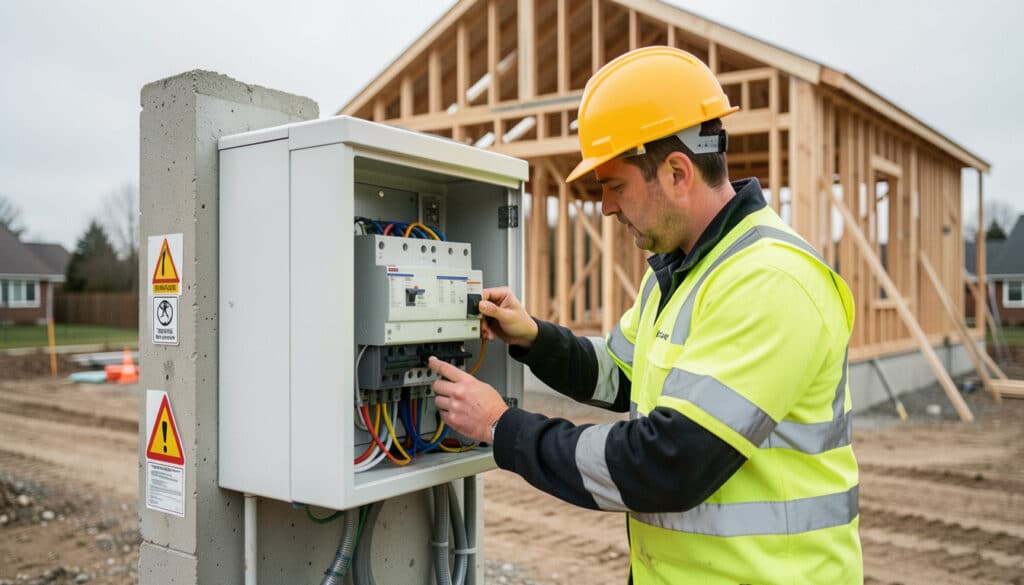 Compteur de chantier : démarches, coffret et sécurité