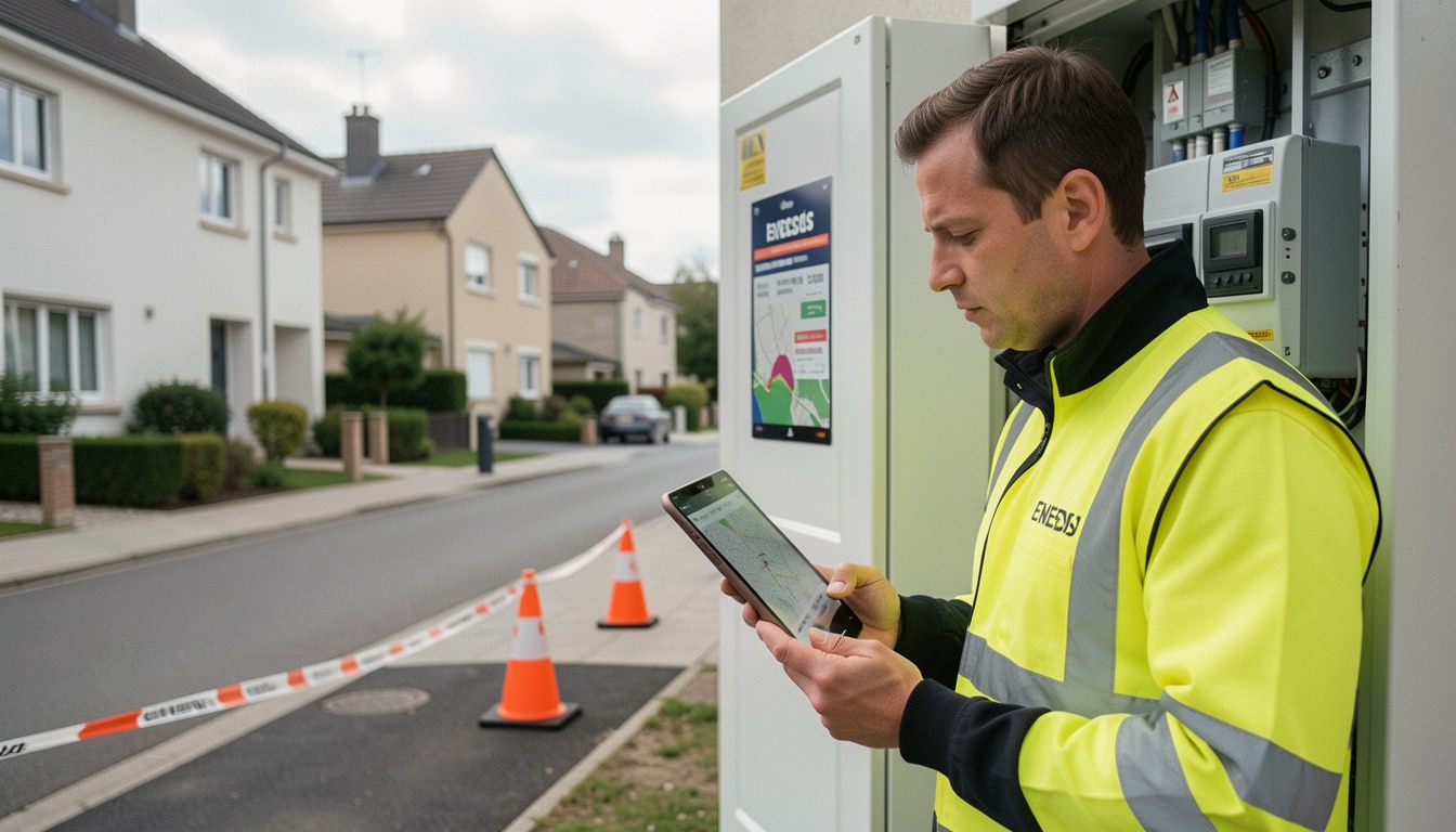 Coupure temporaire Enedis : zones, dates et horaires